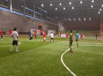 皖投足球隊(duì)友誼賽順利進(jìn)行