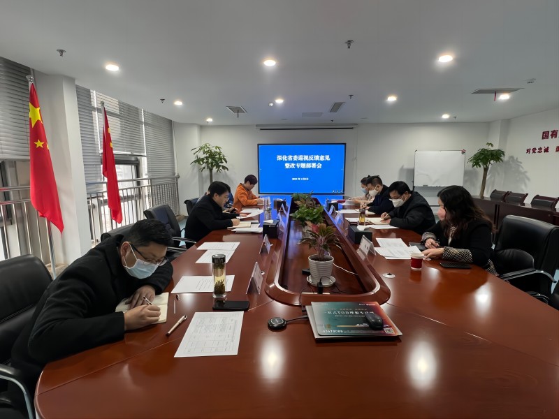 皖投置業(yè)公司召開(kāi)深化省委巡視反饋意見(jiàn)整改專題部署會(huì)